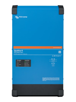 Інвертор VictronEnergy Quattro-II 24/5000/120-50/50 однофазний чиста синусоїда