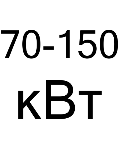 70-150 кВт дизельні трифазні генератори
